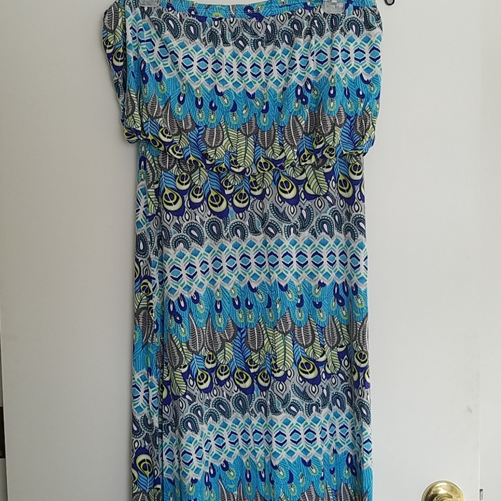 Symphony sundress blue size medium